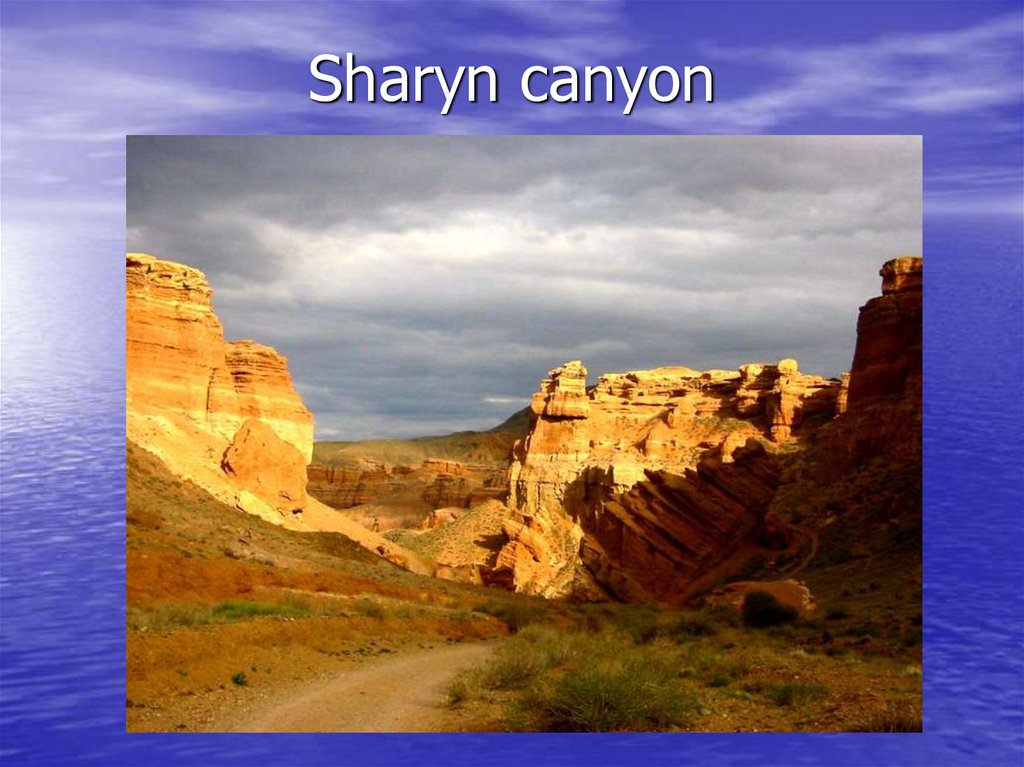 Sharyn canyon