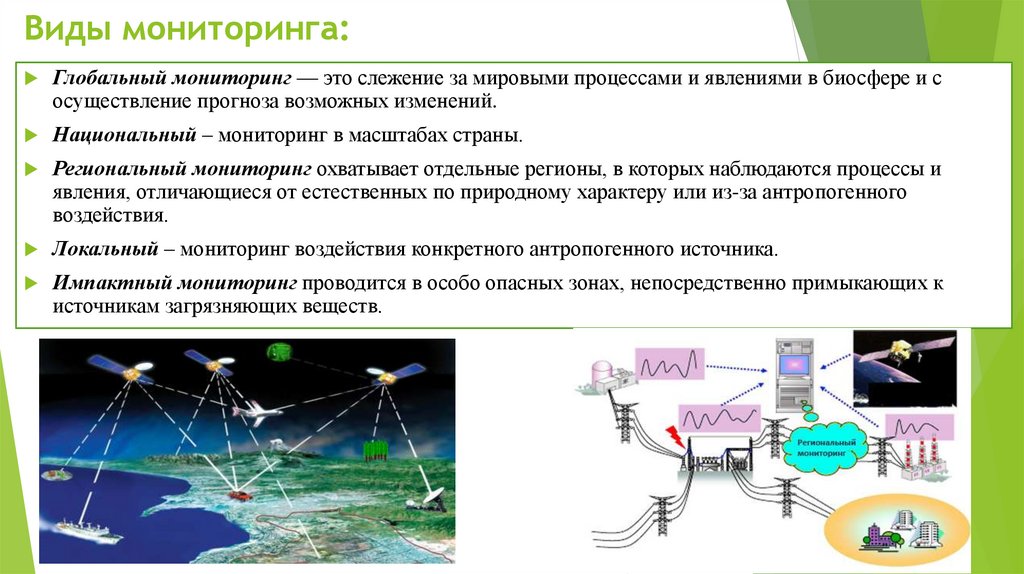 Фоновый мониторинг. Глобальный вид мониторинга. Виды мониторинга локальный региональный глобальный. Виды мониторинга ОС. Опишите виды мониторинга глобальный.