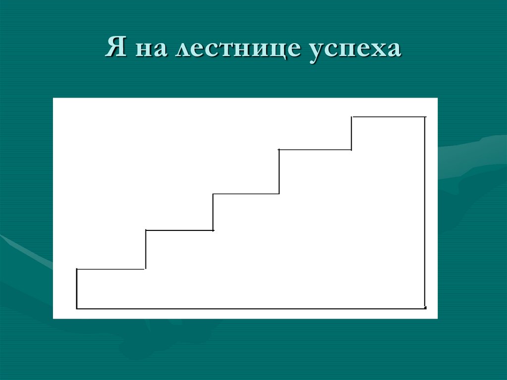 Рефлексия лестница успеха рисунок