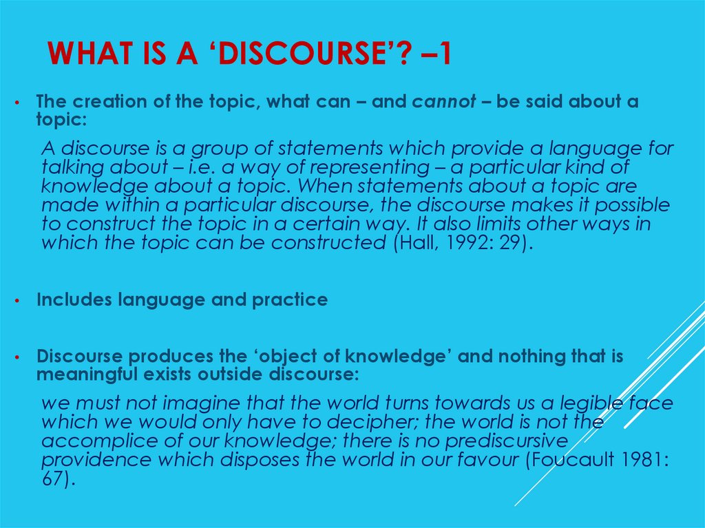 argumentation discourse about education