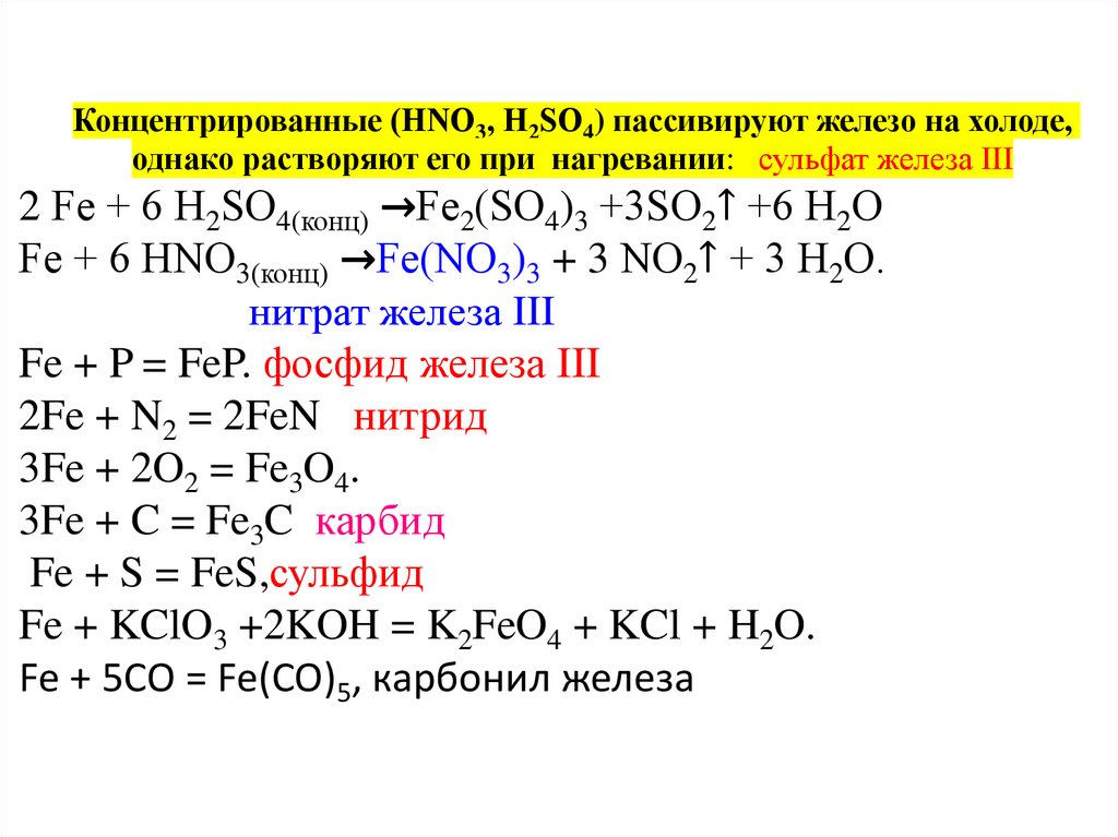 Сульфит железа 4