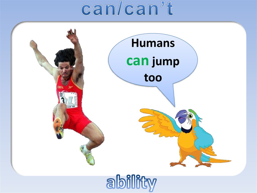 Can can't карточка с бабочкой. We can Jump. I can jump слушать