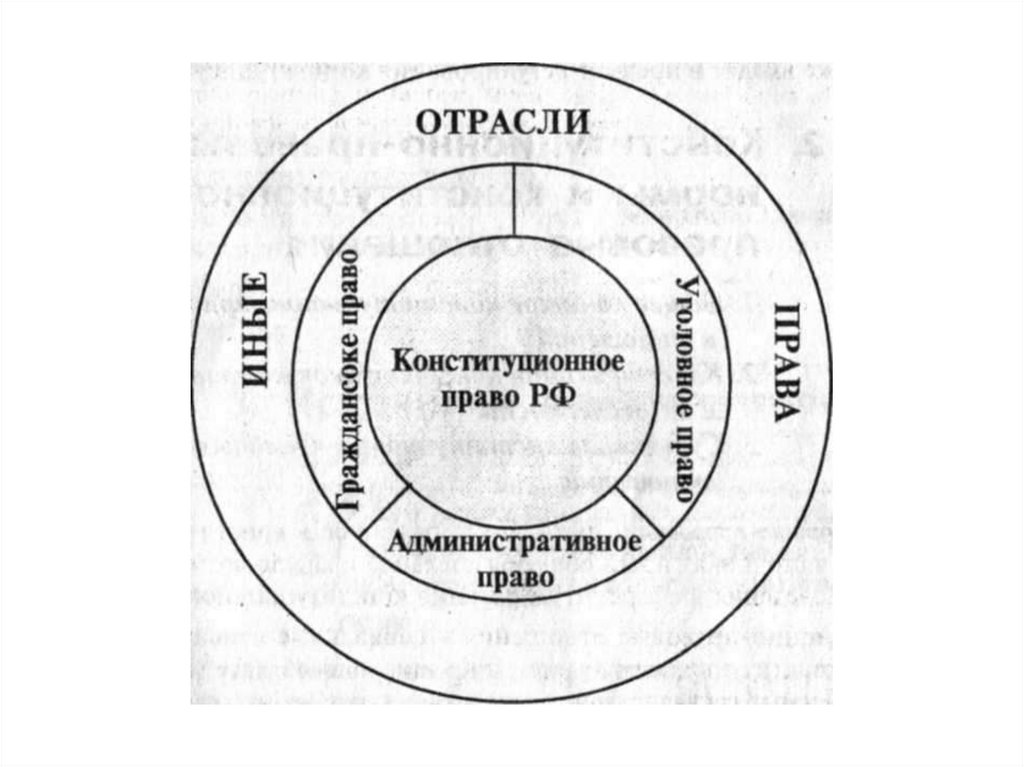 Система конституционного права схема