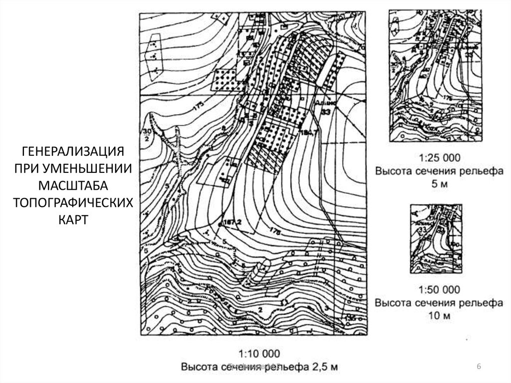 Карта масштаба 1 10000