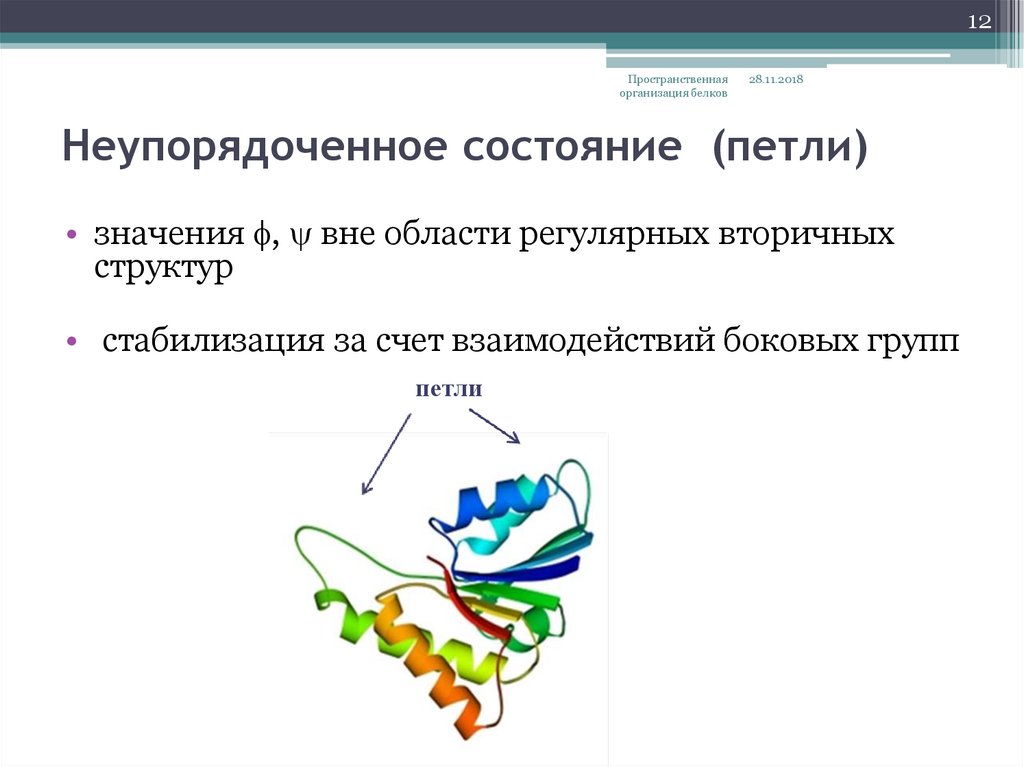 Фрагмент полипептидной цепи