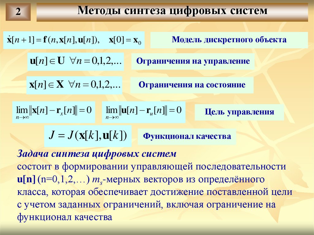 Методы синтеза информации презентация