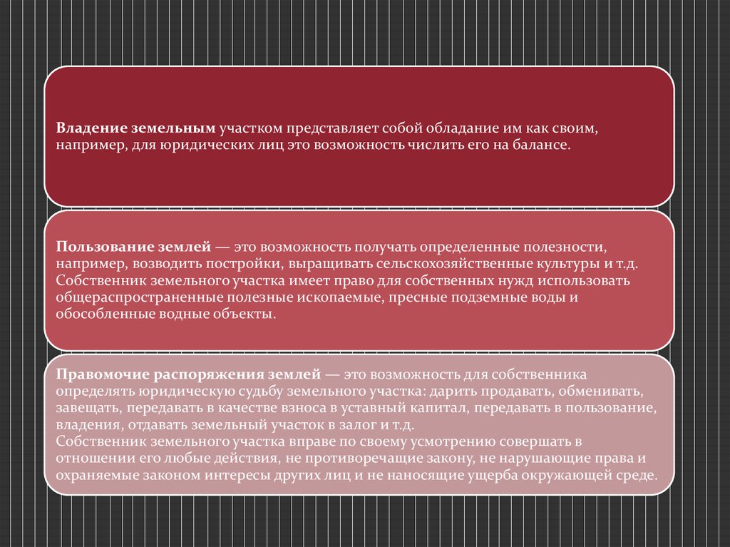 Фактическое обладание вещью. Владение земельным участком. Владение представляет собой. Обособленные земельные участки. Обособленный земельный участок.