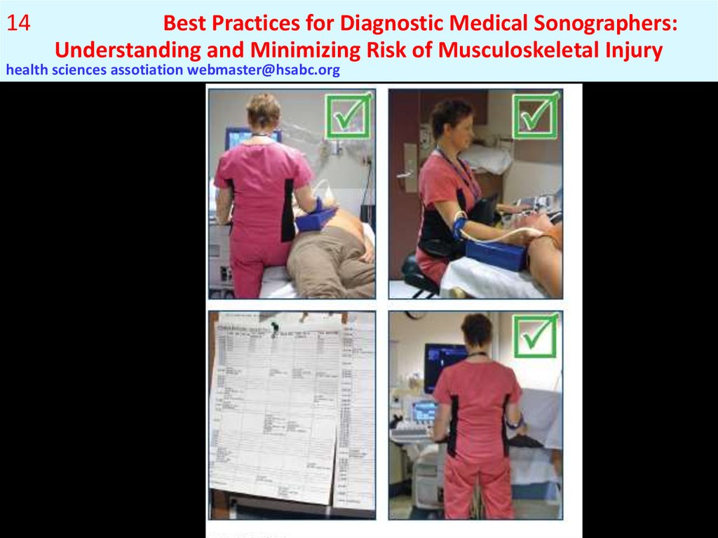 14 Best Practices for Diagnostic Medical Sonographers: Understanding and Minimizing Risk of Musculoskeletal Injury health