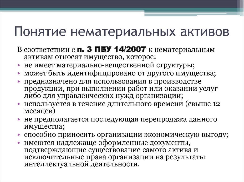 Учет нематериальных активов в 2024 году