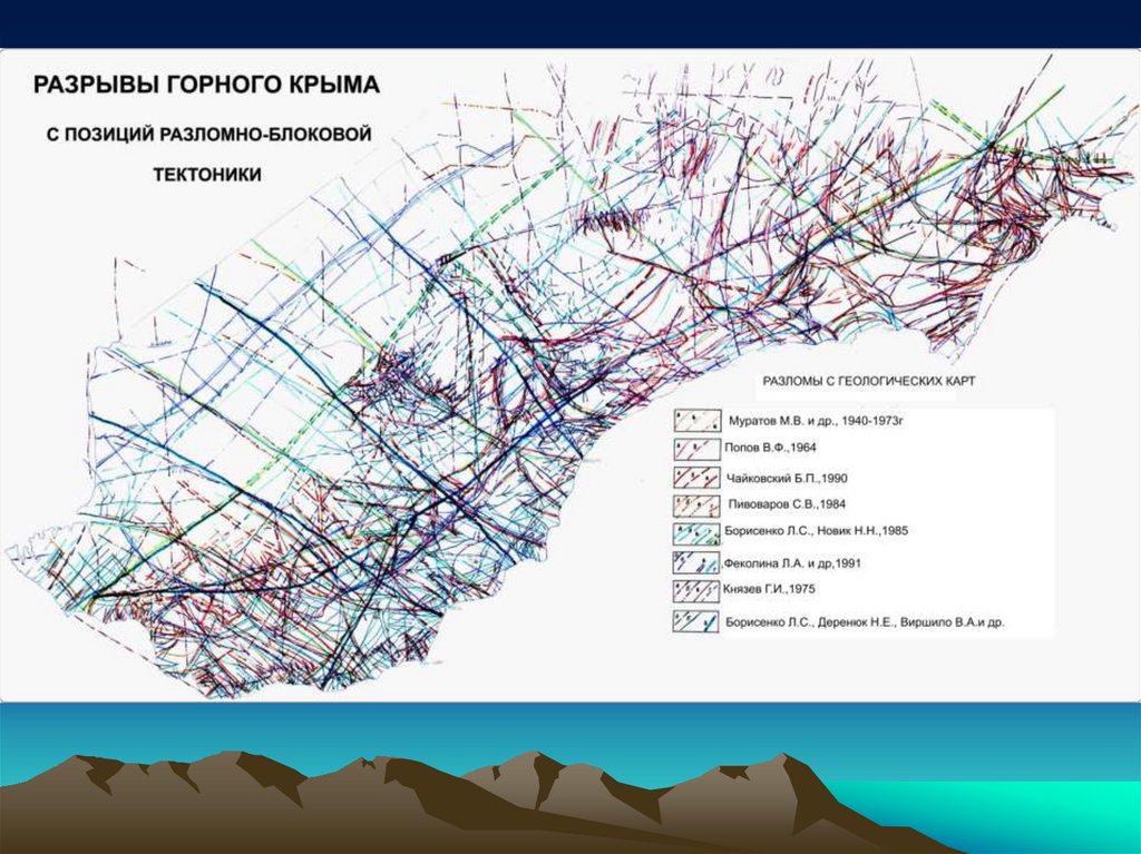 Карта разломов новосибирск