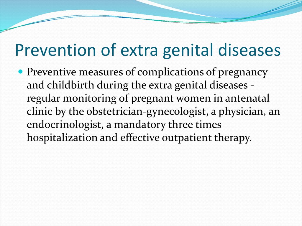 Extra Genital Pathology And Pregnancy Online Presentation