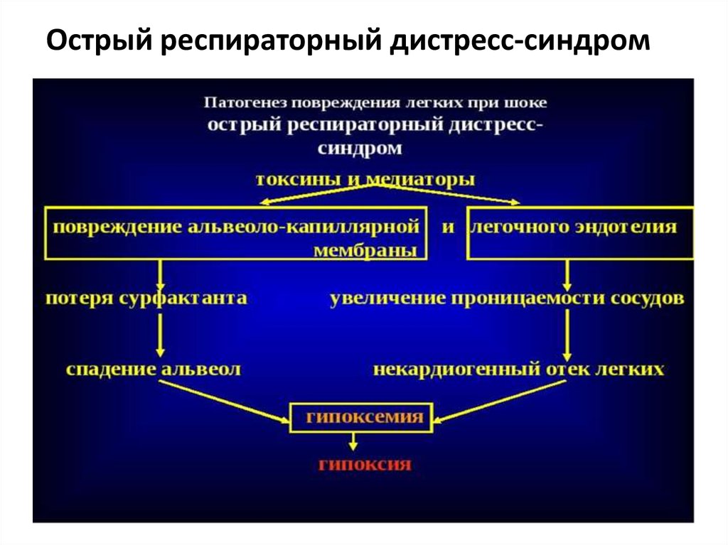 Некардиогенный отек легких презентация