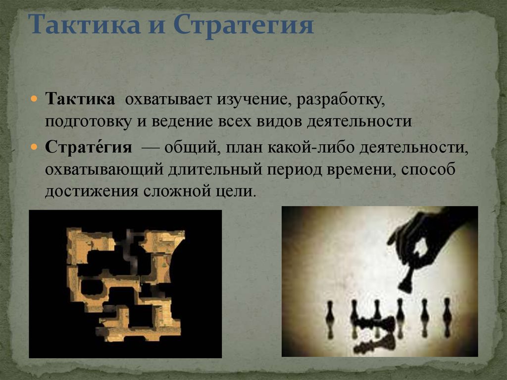 Презентация игры и стратегии