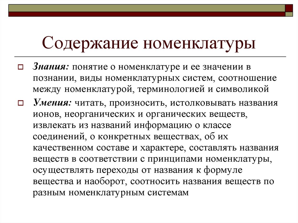 Понятие знания. Понятие номенклатура. Содержание номенклатуры. Терминология и номенклатура. Номенклатура термин.