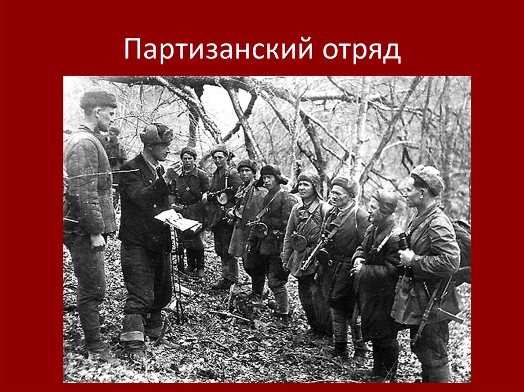 Партизанский отряд