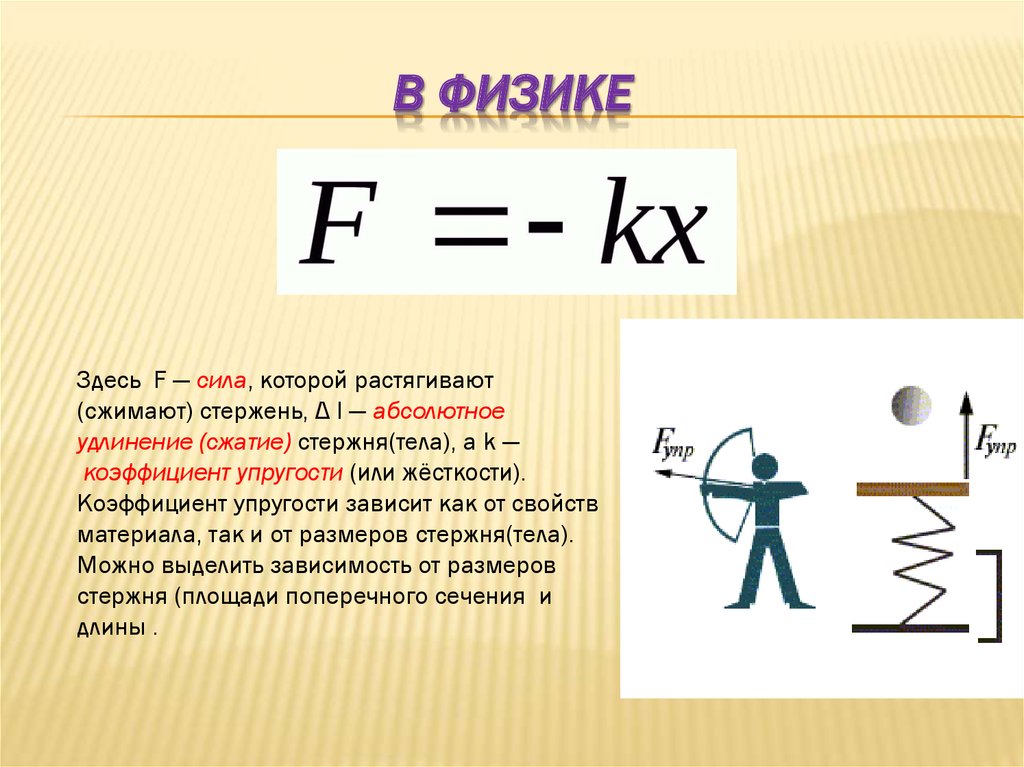 A в физике