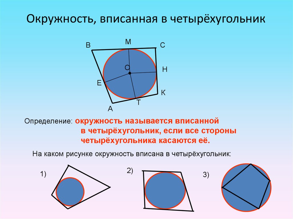 Около любого параллелограмма можно описать окружность. Окружность вписанная в чет. Четырехугольник вписанный в окружность. Четырехугольнк вписанм в окр. Четрыехуольник Висан в окружность.