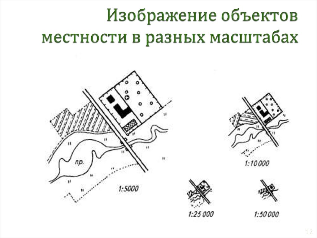 Масштаб местности