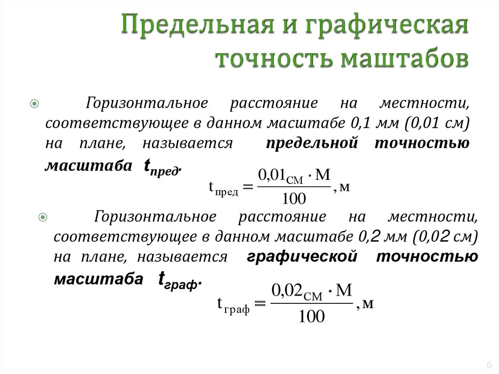 Горизонтальное расстояние