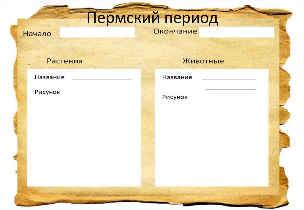 Пермский период