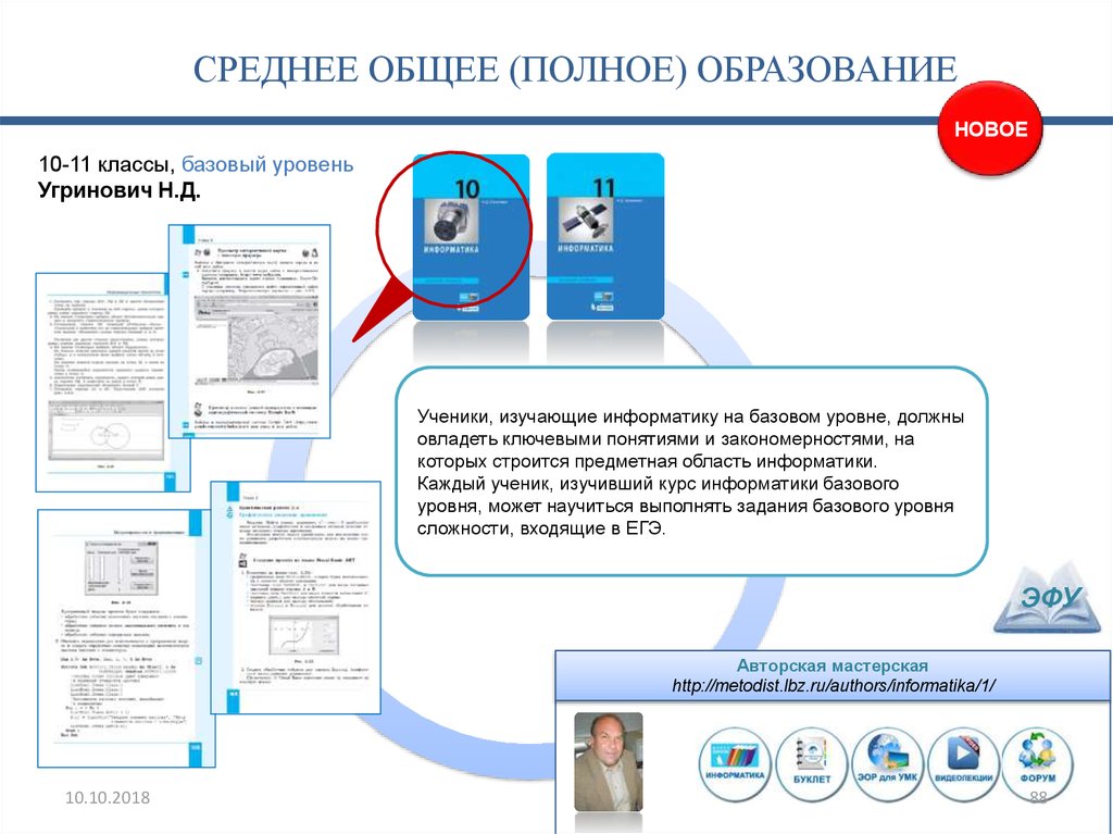 Курс изучения информатики