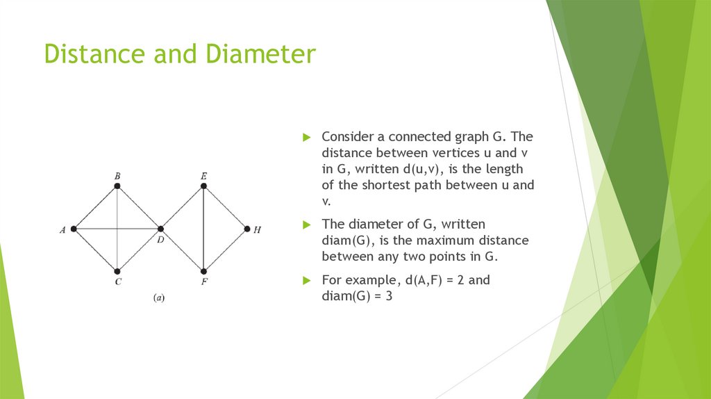 Distance and Diameter