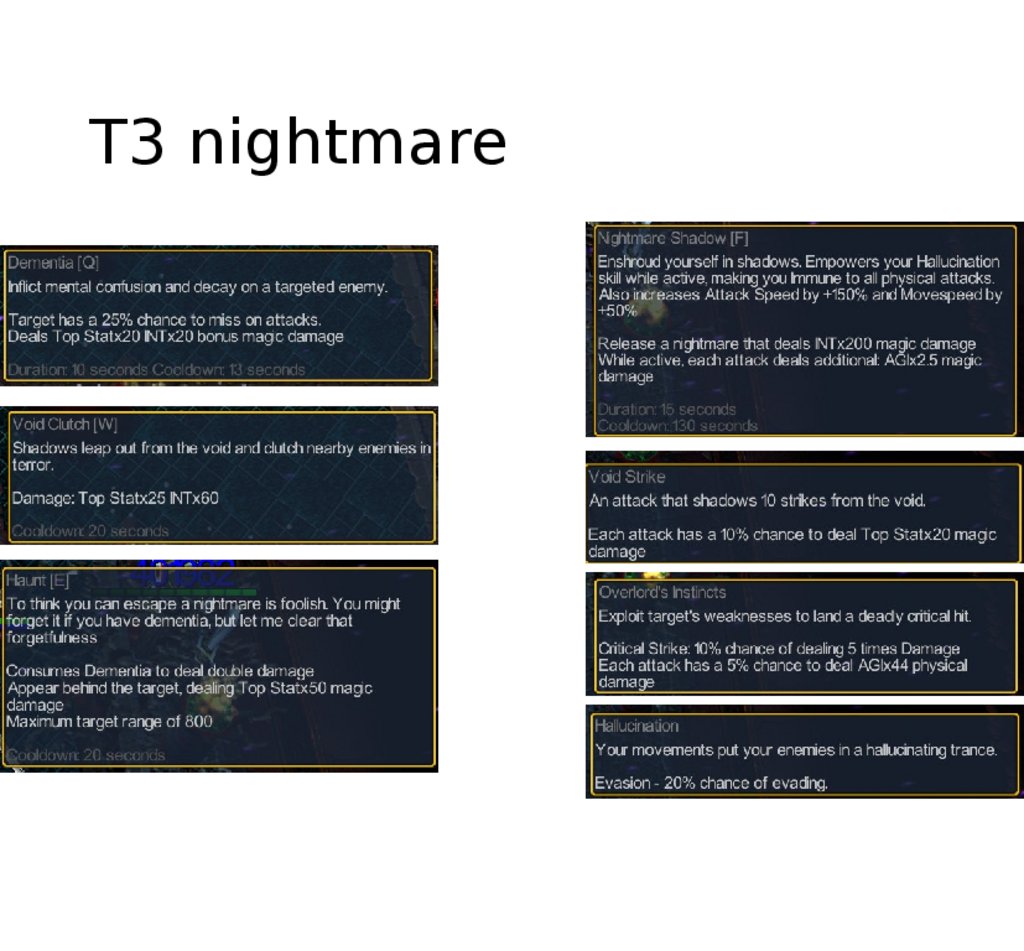 T3 nightmare
