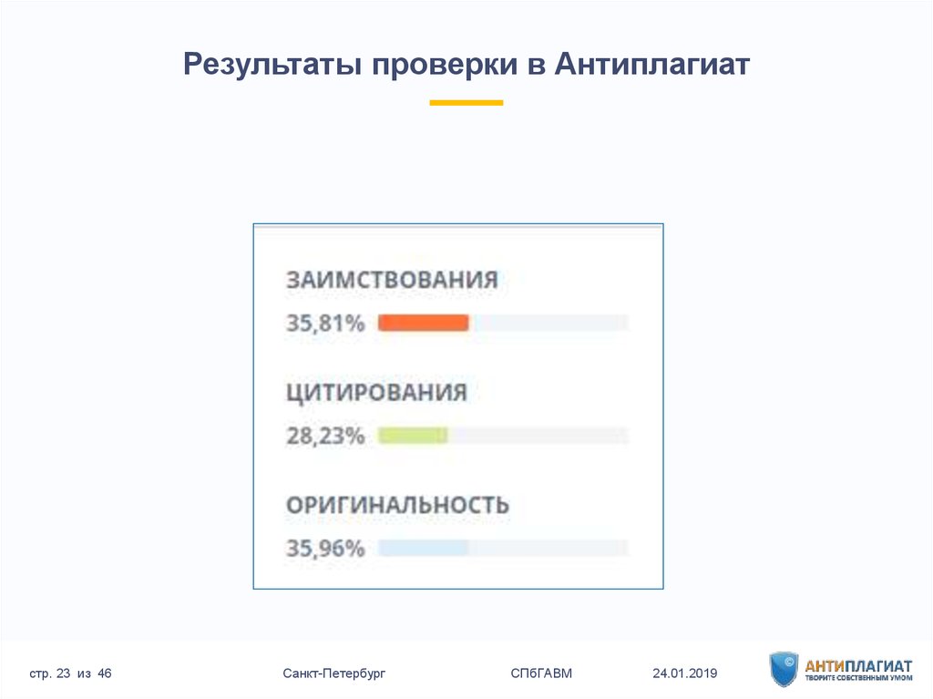 Как проверить презентацию на антиплагиат