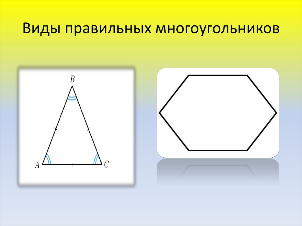 Многоугольник виды