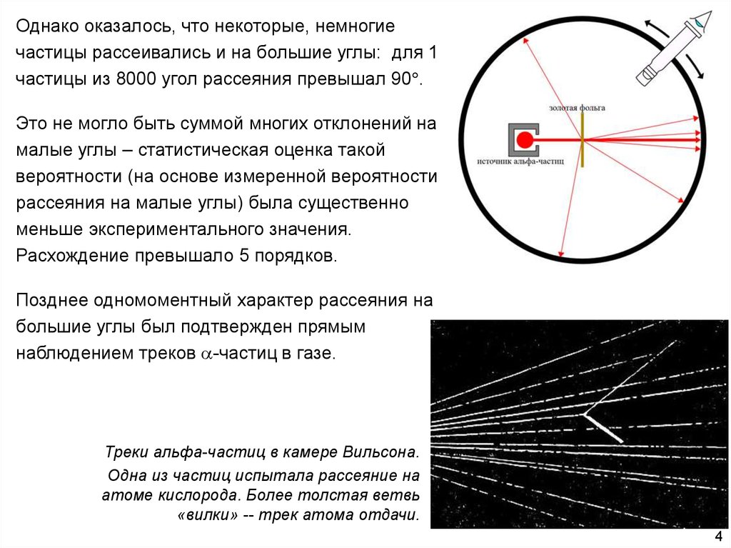 Используя рисунок 157 расскажите как проводился опыт по рассеянию а частиц кратко