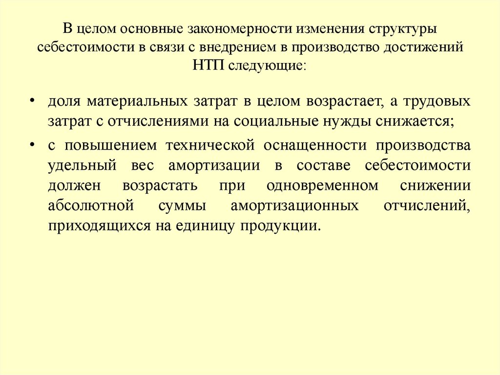 Планирование себестоимости продукции презентация