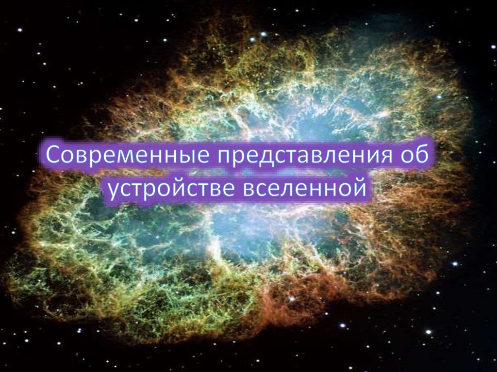 Современные представления