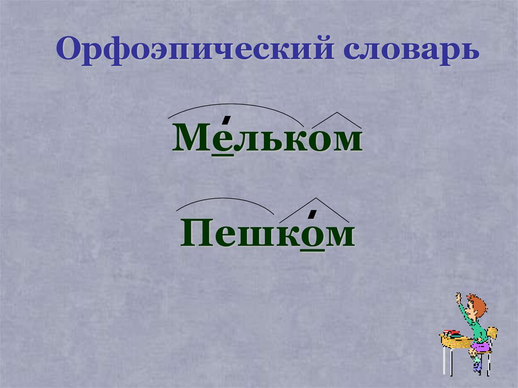 Орфоэпический словарь