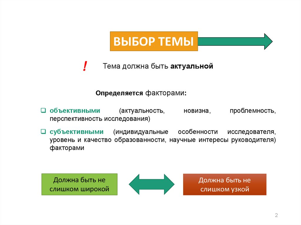 Логика исследования это