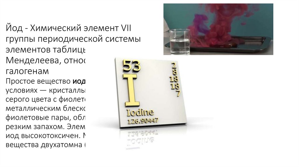 Йод элемент. Химический элемент йод карточка. Йод в периодической системе Менделеева. Йод элемент таблицы Менделеева. Химический знак йода.