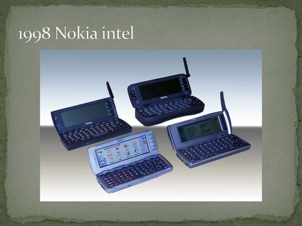 1998 Nokia intel