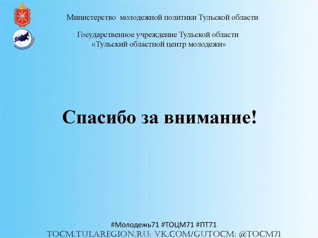 Презентация реализация молодежной политики