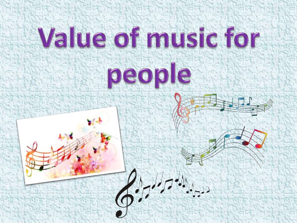 Value of music for people
