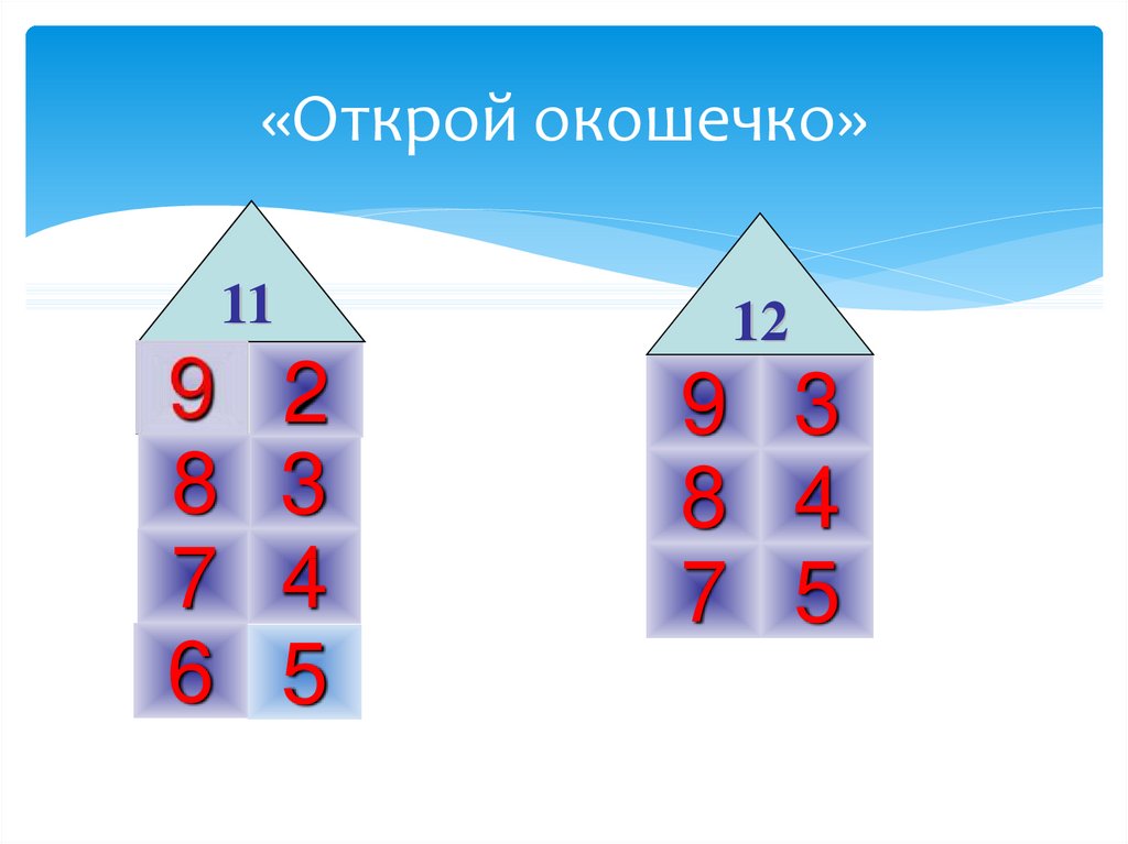 «Открой окошечко»