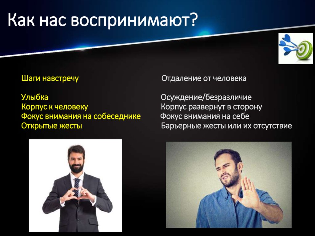 Как нас воспринимают?