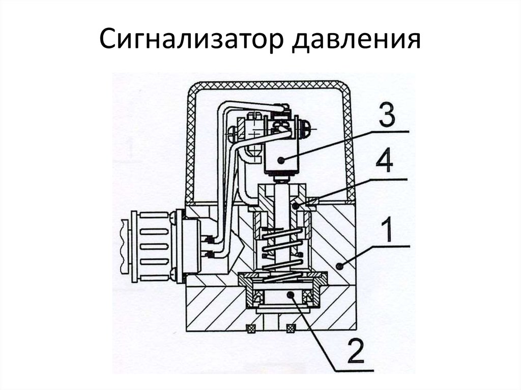 Сигнализатор давления сдг 2 схема подключения