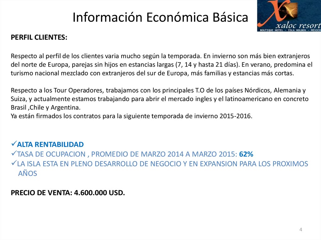 Información Económica Básica