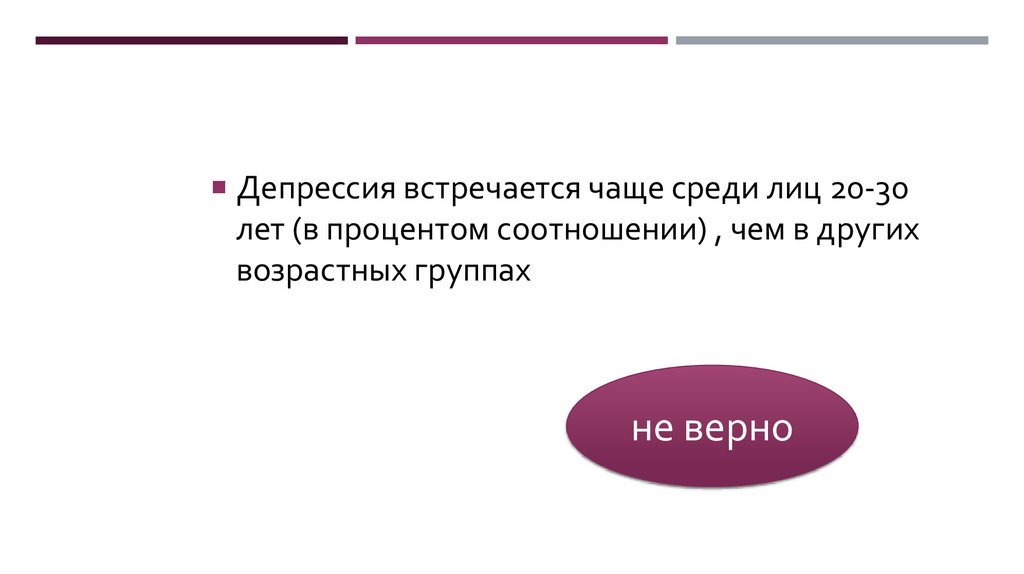 Критерии депрессивного эпизода