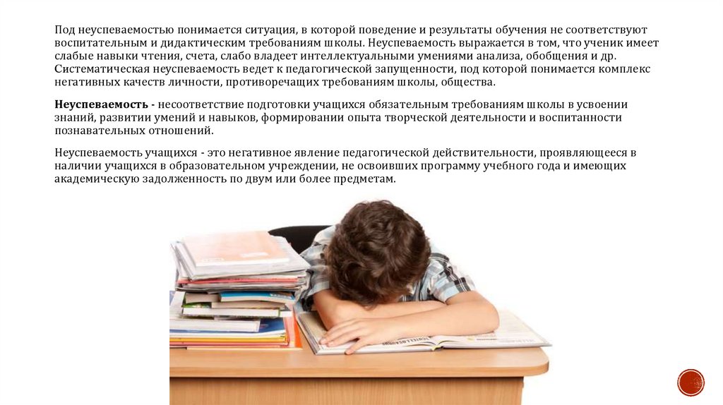Публикация «Причины неуспеваемости школьников» размещена в разделах