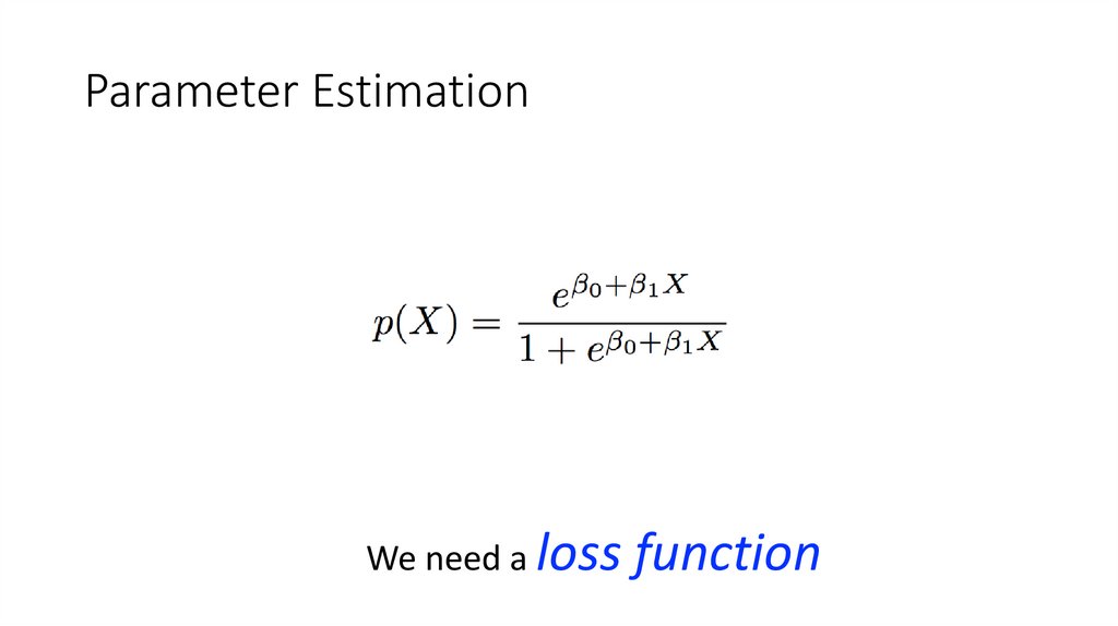 Parameter Estimation