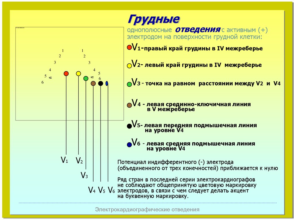 Снятие экг алгоритм