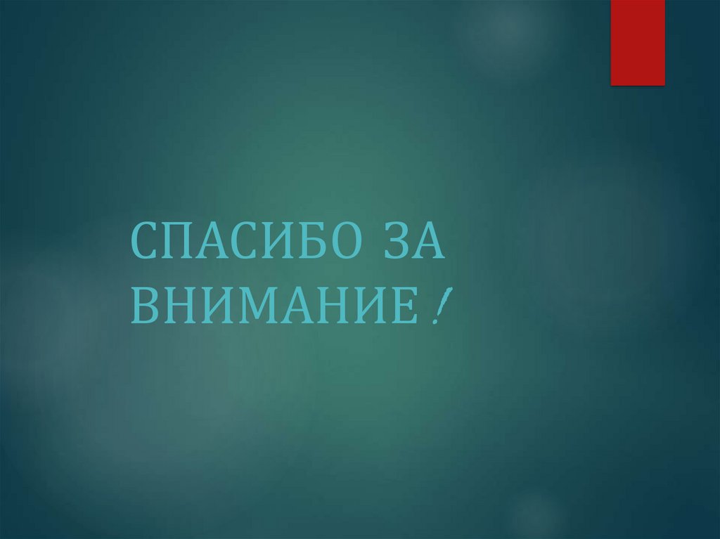 СПАСИБО ЗА ВНИМАНИЕ !