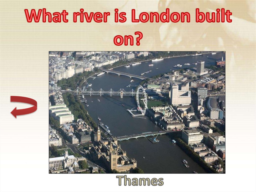 What river is London built on?