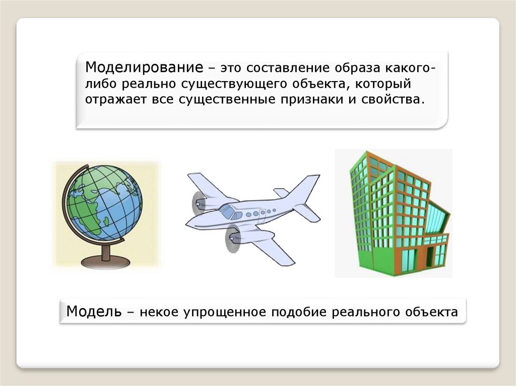 Модель и моделирование презентация 11 класс