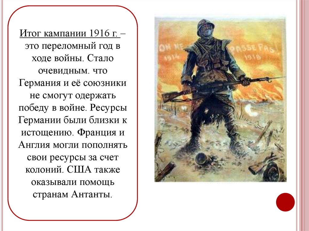 Во время кампании. Итоги кампании 1916. Итоги 1916 года первой мировой войны. Итого компании 1916 года. Итоги военной кампании 1916.